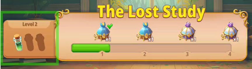 Find all required Vials to claim level rewards!